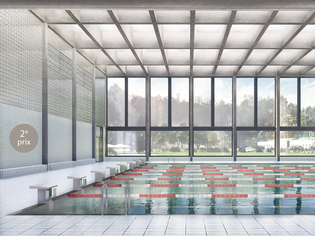 2e prix, 2e rang <br> Extension de la Piscine de la Fontenette