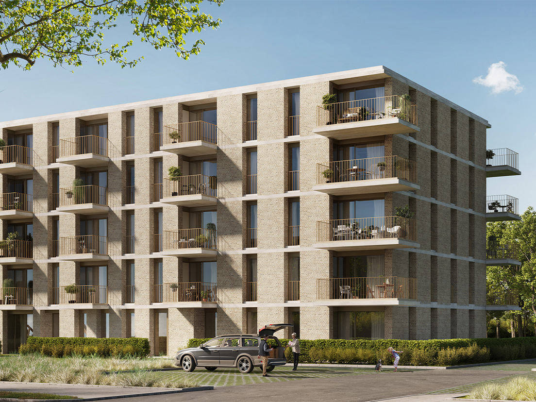 Ouverture de chantier à  Chêne-Bourg